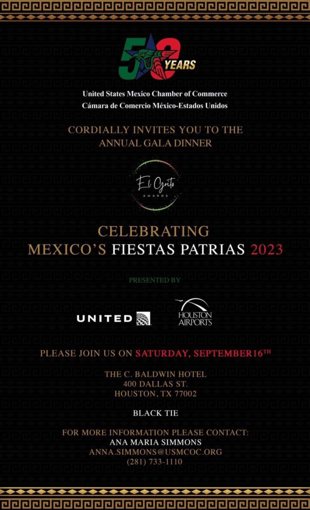 Fiestas Patrias Invitation/Sponsorship